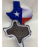 Holiday Farms Fudge in a Texas Shaped Collectable Gift Tin - $67.01 CAD