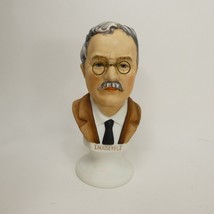 Lefton Theodore Roosevelt Bust Figurine Sculpture Rare  KW2198  AFKDQ - $29.00