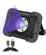 Neonic Rechargeable UV LED Black Light Battery Powered Blacklight Cordle... - $54.32 CAD