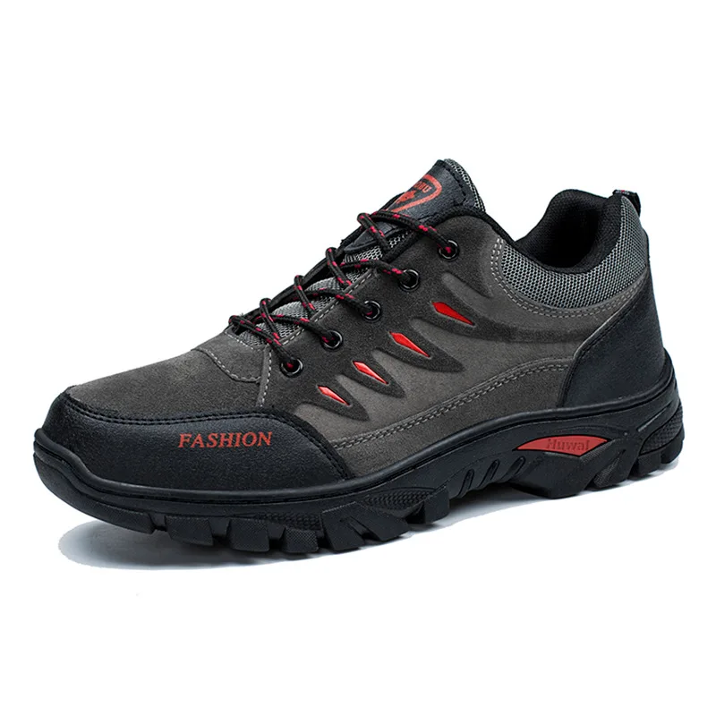 Casual Shoes Men Outdoor Non-slip Hard-wearing Hi Shoes Man Travel  -up Comfort  - £219.92 GBP