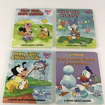 Disney Baby Board Book Lot Goofy Daisy Duck Minnie Mouse Donald Vintage 80s - £13.41 GBP