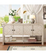 U-Style Woven Wood Console Table - Entryway, Hallway, Living Room - $8,034.53 MXN