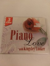 Piano Love With Kingsley Looker 3 Audio CDs In Tri-Fold Digipak 2003 Madacy New - £13.58 GBP