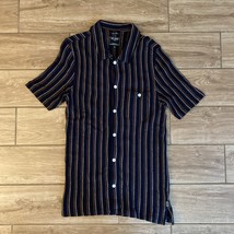 Todd Snyder Riviera Sweater Shirt Men Size Small Italian Cotton Button - $109.99