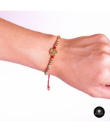 Kavak - Handmade Fire Beads Adjustable Women&#39;s Bracelet - $24.61 CAD