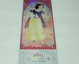 KAKAWOW DISNEY 100 Snow White Large Ticket Jumbo Card Laser 2557/3000 - $19.79