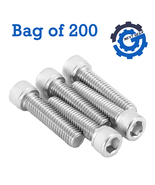 200 m3-0.5 x 10 socket head cap screw DIN912 A4 Stainless Steel Driloc 1... - $18.65