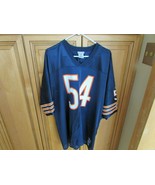 REEBOCK AUTHENTIC REPLICA CHICAGO BEARS JERSEY 2XL ADULT #54 URLACHER - $29.30 CAD