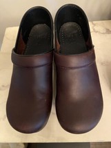 Dansko Women&#39;s Shoes Clog Brown Leather Sz EU 41 - £31.14 GBP