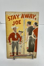 Stay Away Joe by Dan Cushman 1953 Western comedy HC Leo Hershfield DJ bo... - £13.89 GBP