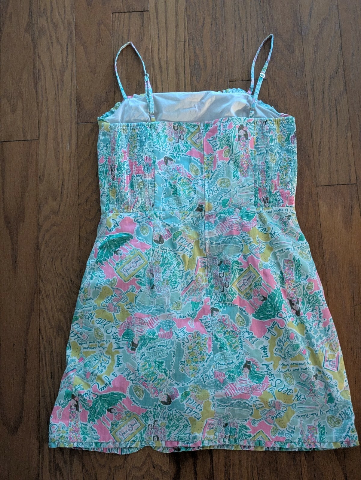 Lilly Pulitzer Jesse Pop Up In The Beginning Short Dress Romper Size 6 Item image 5