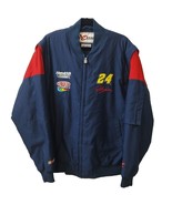Dupont NASCAR Jeff Gordon 24 Hendrick Racing Bomber Jacket Size Large  - $38.32 CAD