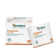 Himalaya Party Smart Capsules (Box of 25 Cap) relieves after effects of ALCOHOL - $19.29