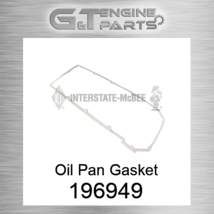 196949 Oil Pan Gasket (1969499C1,1969490C1,M-196949) Fits Cummins (New Oem) - £129.77 GBP