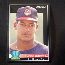 Manny Ramirez 1st Rd Pick Rookie Card 1992 Pinnacle Baseball Indians Red Sox! - £3.17 GBP