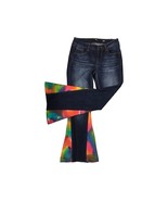 Clancy’s Upcycled Couture - Tie Dye Bell Bottom Jeans - $59.00+