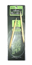 Clover Takumi Bamboo 48 Inch Circular Knitting Needle Size 10.5 - $299.44 MXN