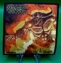 Vader Got To Hell !!! Metal Band Sew On Woven Patch 4&quot; x 4 &quot; - $6.99