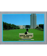 Vtg Postcard North Dakota Sate Capitol, Bismarck, ND, Skyscraper of the ... - £5.19 GBP