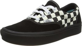 Vans Unisex Adult Checker Trainers Sneakers Size M7/W8.5 Color White/Black - £69.05 GBP