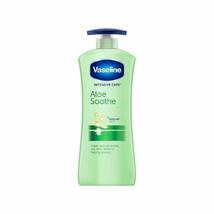 Vaseline Intensive Care Lotion 20.3 Ounce Aloe Soothe Pump (Dry) (600ml) (2 Pack - $14.69