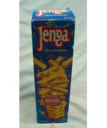 Vintage 2000 Milton Bradley Original JENGA Wood Block Stacking Game Comp... - $19.80