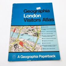 Geogrphia London Visitors Atlas 1981-82 PB Vintage - $17.81
