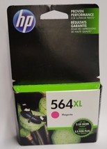 NIP HP 564XL Magenta Ink Cartridge CB324WN Exp 12/2017 - $7.92