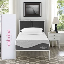 Twin Mattress Made Of Memory Foam That Is 12&quot; In Thickness And Ventilated With - £379.00 GBP