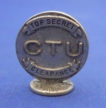 24 Clue TV Series CTU Badge Replacement Game Part Piece Token USAopoly - £3.54 GBP