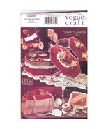 UNCUT Vintage Craft Sewing PATTERN Vogue 9865, Sewing Accessories by Ter... - £14.54 GBP