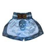 Muay Thai Boxing Short Pants Pant MMA Kickboxing Men Women Workout SKULL... - $29.99
