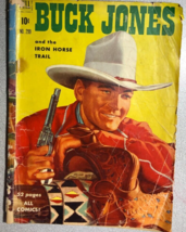 Buck Jones And The Iron Horse Trail (1950) Dell Four Color Comics #299 F/G - £11.03 GBP
