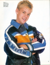 Aaron Carter - singer - 11" x 8" Teen Magazine Pinup Mini Poster Clippin... - $6.94