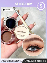 SHEGLAM  Intensify Smudge Proof Eyeliner Gel Waterproof Long Lasting Eye... - £6.51 GBP