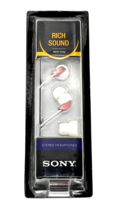 Genuine OEM Sony MDR-EX32 Earbuds Headphones MDREX32 - Pink Rose - New Sealed - $98.99