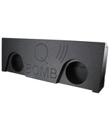 QPower &quot;QBOMB&quot; Chevy/GMC Crew Cab &#39;14-&#39;18 Dual 12&quot; Vented Empty Woofer E... - $338.67 CAD