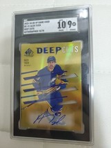 2023-24 Sp Game Used #DC-21 Alex Tuch Deep Cuts #/75 Auto Sgc 10 Autograph 9 Mt - £30.64 GBP