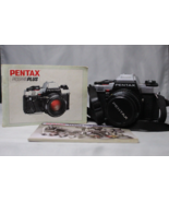 Pentax Program Plus 35mm Film Camera Silver New Batteries Manual Included - £51.97 GBP