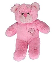 Teddy Mountain NY Pink Patches Baby Heartbeat Voice Recorder 16 sec. Recordable  - £23.97 GBP