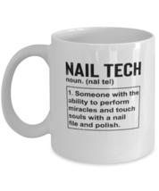 Coffee Mug Funny Nail Tech Beautician Spa  - £11.82 GBP