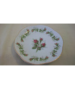 VINTAGE NORCREST FINE CHINA SAUCER, RED ROSES, #7/518 - $10.69