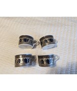 Set of 4 Mikasa Intaglio Arabella Flat Coffee Cup - €17,31 EUR