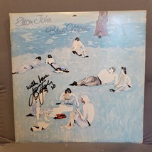 Elton John signed lp Blue Moves, Original, Vintage, Great Gifts - $2,609.59 MXN