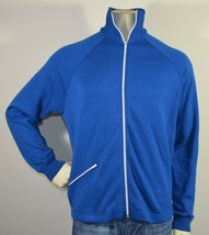 Vintage 1980&#39;s Royal Blue Track Jacket by Jog Joy Mens Large - £34.15 GBP