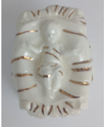 1968 Holland Mold Christmas Nativity Off White &amp; Gold 2.75&quot; Baby Jesus - $620.32 MXN