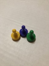 Sorry Board Game Replacement Piece Pawn Mover Set Of 3. - £1.48 GBP