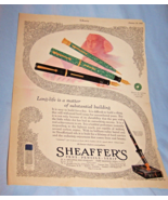 Vintage 1928 Sheaffer&#39;s  Pens Print Advertisement-Magazine-Liberty Cover - $279.17 MXN