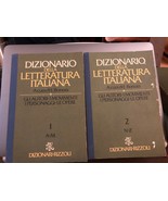 Dizionario Della Letteratura Italiana vols 1: A-M, and 2: N-Z 1977 E. Bo... - £32.57 GBP