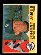 1960 Topps #499 Johnny James Vgex (Rc) Yankees *NY11386 - £5.20 GBP